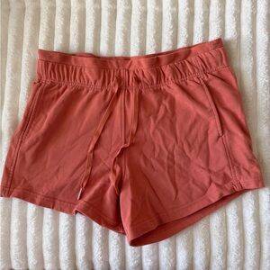ODODOS Women's Athletic Shorts in Coral